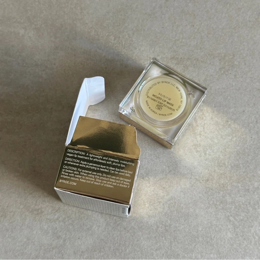 Byroe New York Mojito Lip Mask